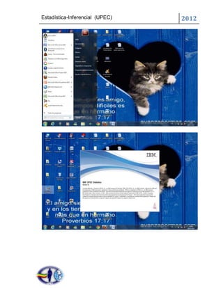 Estadística-Inferencial (UPEC)   2012
 