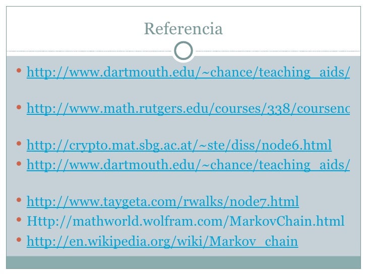 cadena de markov ruina del jugador estadistica probabilidad e investigacin de operacines cadena de markov ruina del jugador estadistica probabilidad e investigacin de operacines