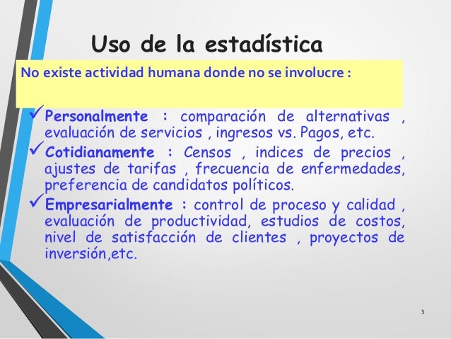 Estadisticas