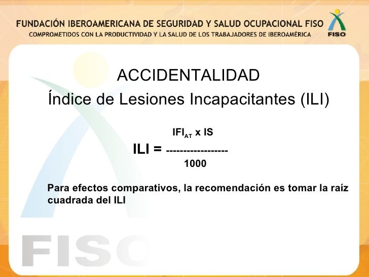 Estadisticas en SALUD OCUPACIONAL