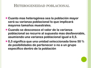ERRORES, ERRORES, ERRORES
Aleatorio
Muestral
Sistemático

V = v± e
Valor
Verdadero
en la
población

Valor
Medido en la
muestra

ERROR

 