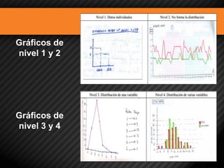 Gráficos de nivel 1 y 2 
Gráficos de nivel 3 y 4  