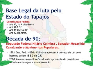 Realização de grandes reuniões na  Região;