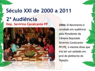 ADCT Art. 12.  Será criada dentro de 90 dias da promulgação, da constituição, comissão de estudos territoriais, com 10 membros indicados pelo congresso nacional e 5 pelo poder executivo, com a finalidade de apresentar estudos, sobre o território nacional e Anteprojetos de Lei,  relativos a novas unidades territoriais, notadamente na Amazônia Legal e em áreas pendentes de solução.Base Legal da luta peloEstado do TapajósConstituição FederalArt 1º, II: A cidadania