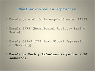 Estado De AgitacióN En Urgencias | PPT
