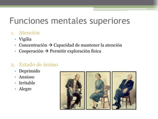 Funciones mentales superioresAtenciónVigilia