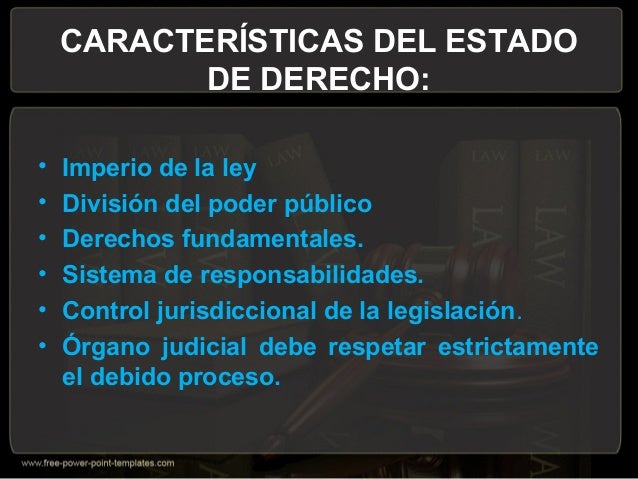 Estado de derecho
