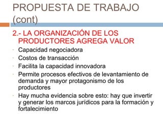 Estado de la extensión y servicios de asesoramiento francisco aguirre