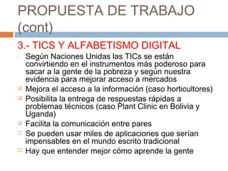 Estado de la extensión y servicios de asesoramiento francisco aguirre