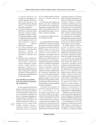 Estado del arte de profesores | PDF