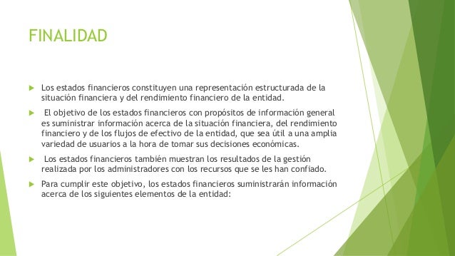 Estado de resultados