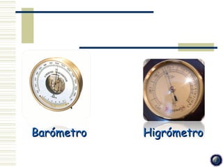 Barómetro   Higrómetro
 
