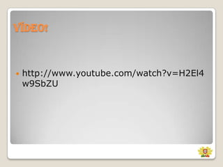 Vídeo!



http://www.youtube.com/watch?v=H2El4
w9SbZU

 