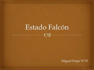 Miguel Paipa N°33
 