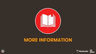 19
MORE INFORMATION
 