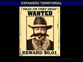 EXPANSÃO TERRITORIAL PROFESSOR MARCELUS FONSECA - marcelusfonseca@gmail.com 