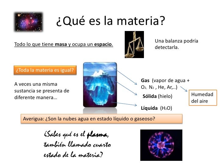 Estados De Agregación de la materia Estados De Agregación de la materia
