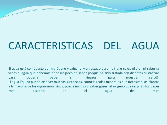 Estados del agua