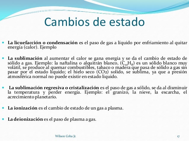 Estados de la materia