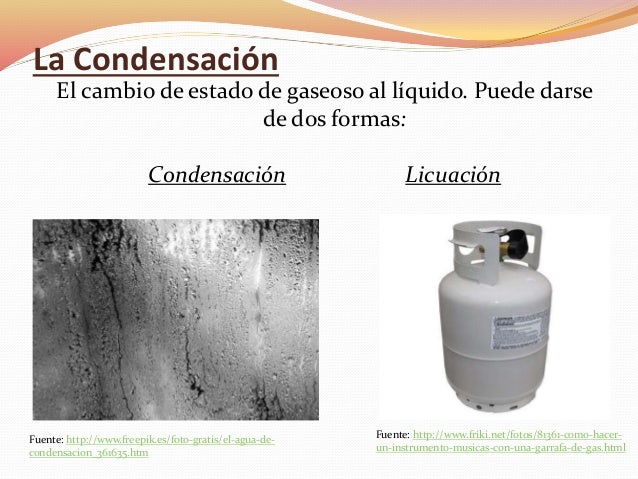 Como Se Llama El Pasaje De Solido A Gaseoso