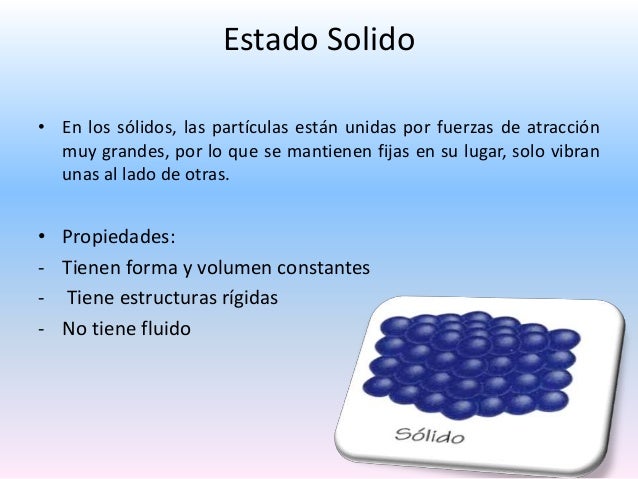 Estados de la materia presentacion