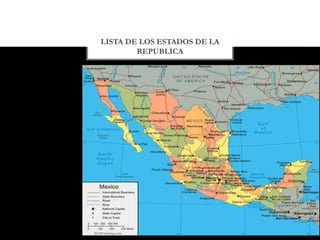 Estados de la republica mexicana | PPTX