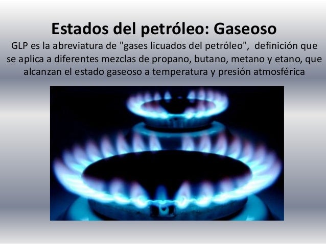 Estados físicos del petróleo