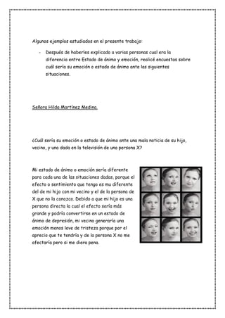 Estados de ánimo y las emociones | PDF