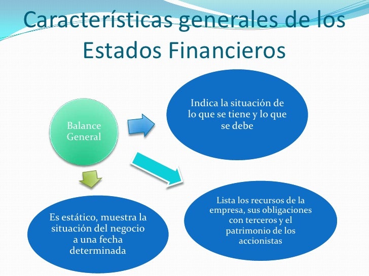 Estados financieros equipo 5 contabilidad
