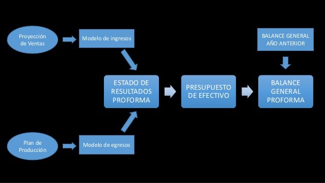 Estados financieros proforma