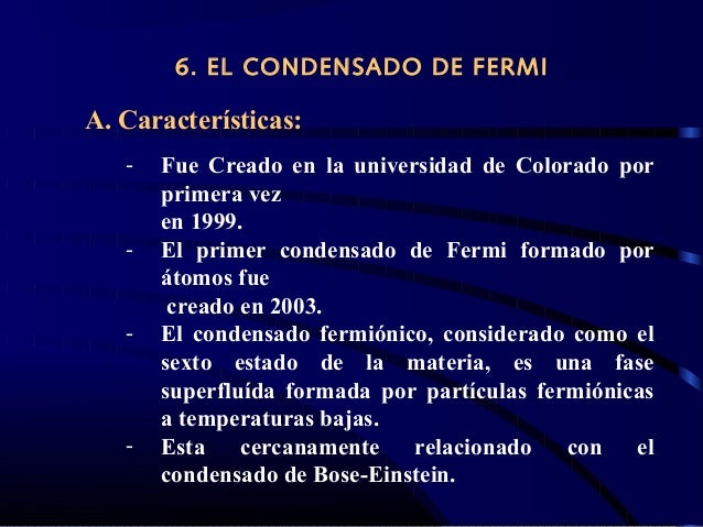 Estados físicos de la materia