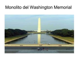 Monolito del Washington Memorial  