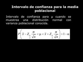 Distribución NormalLa forma de la campana de Gauss depende de los parámetros uy s.uindica la posición de la campana (parámetro de centralización)
