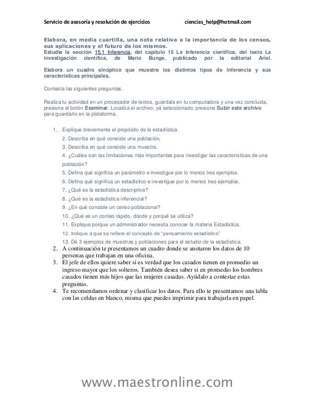 Estadística descriptiva