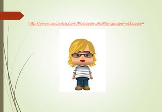 http://www.pocoyize.com/Pocoyize.php?language=es&code=
 