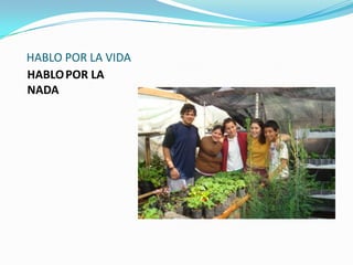 HABLO POR LA VIDAHABLOPOR LA NADA