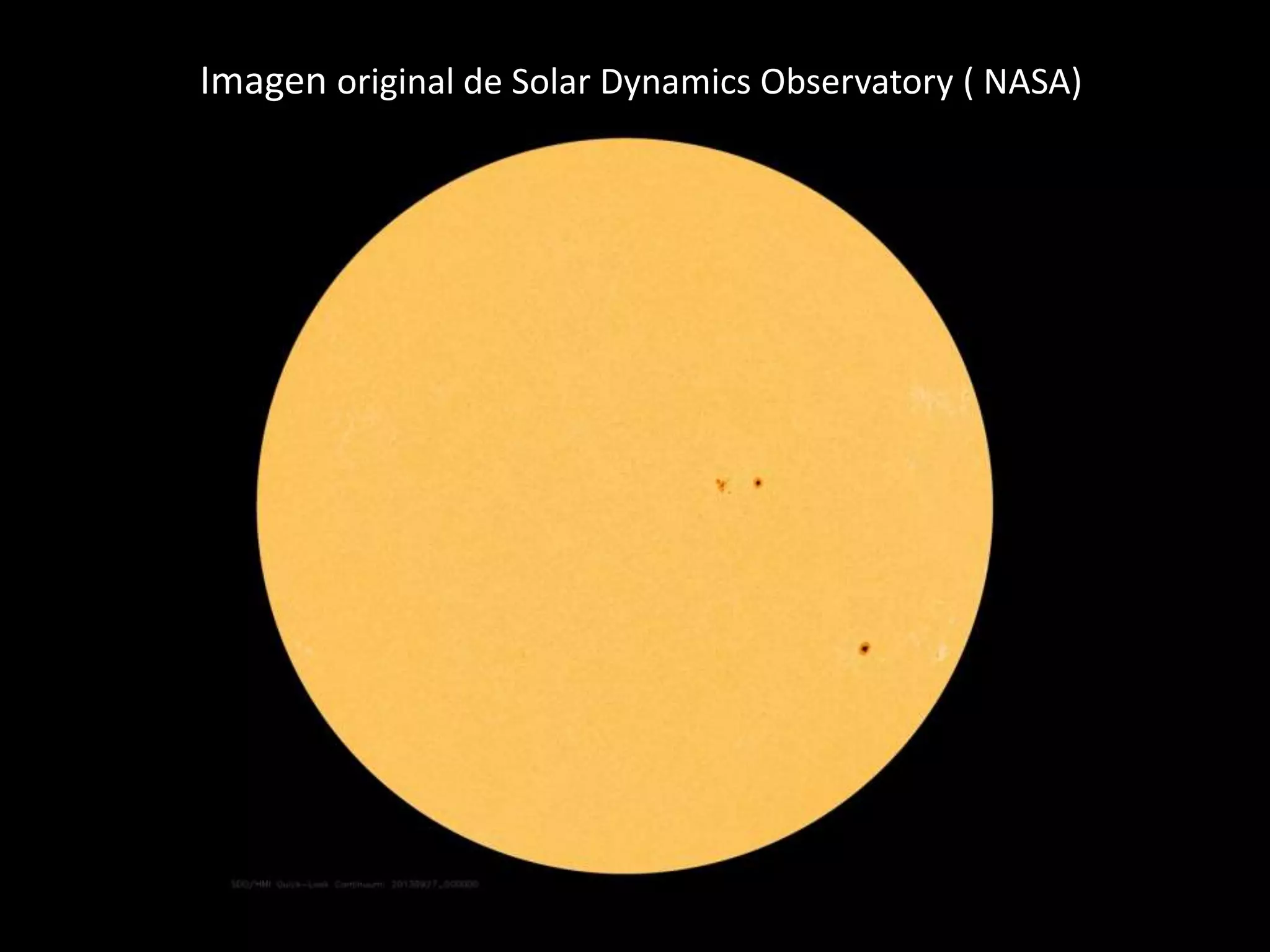 Imagen original de Solar Dynamics Observatory ( NASA)
 