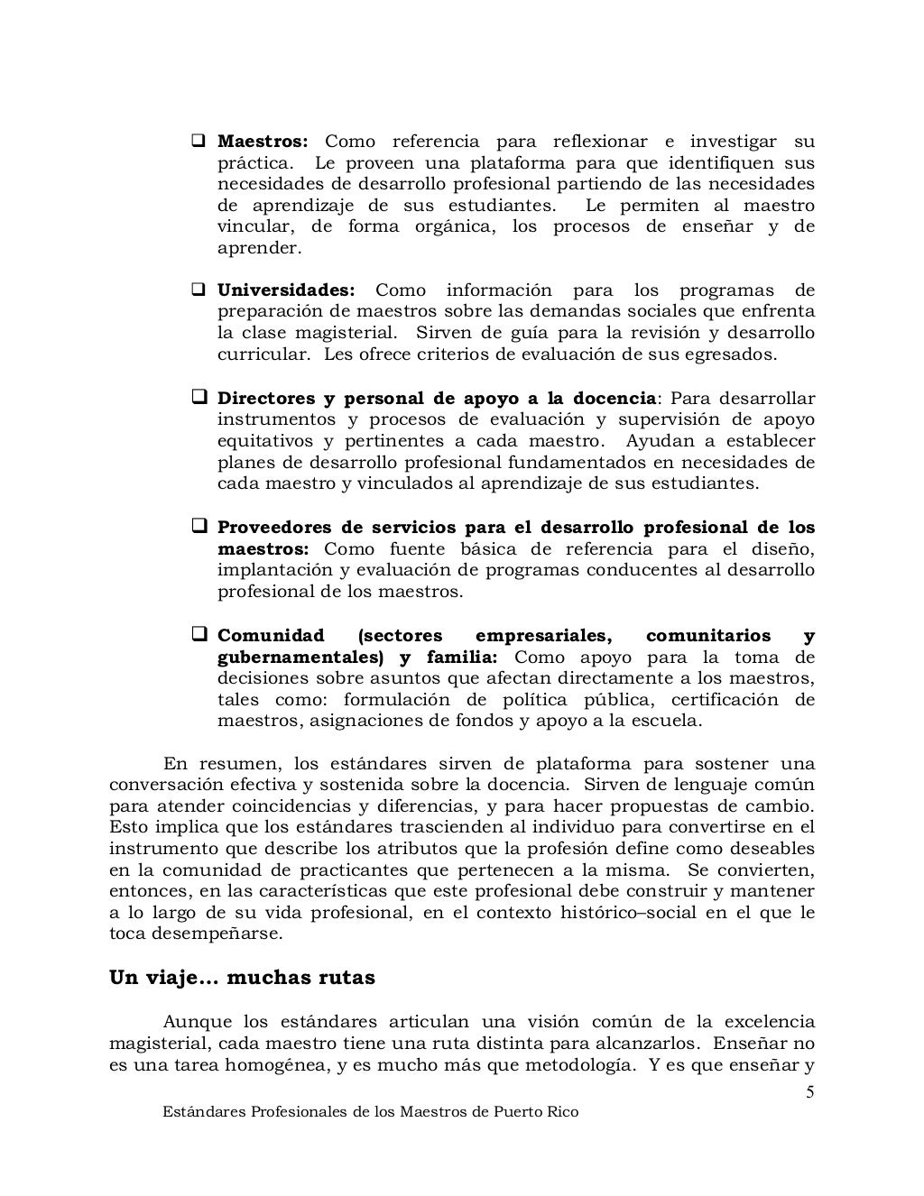 Estandares.profesionales.maestro.pr
