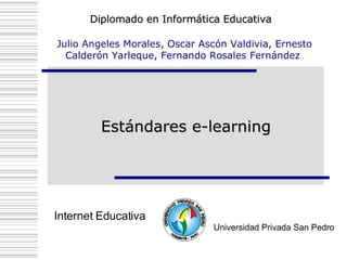 Estándares e-learning 