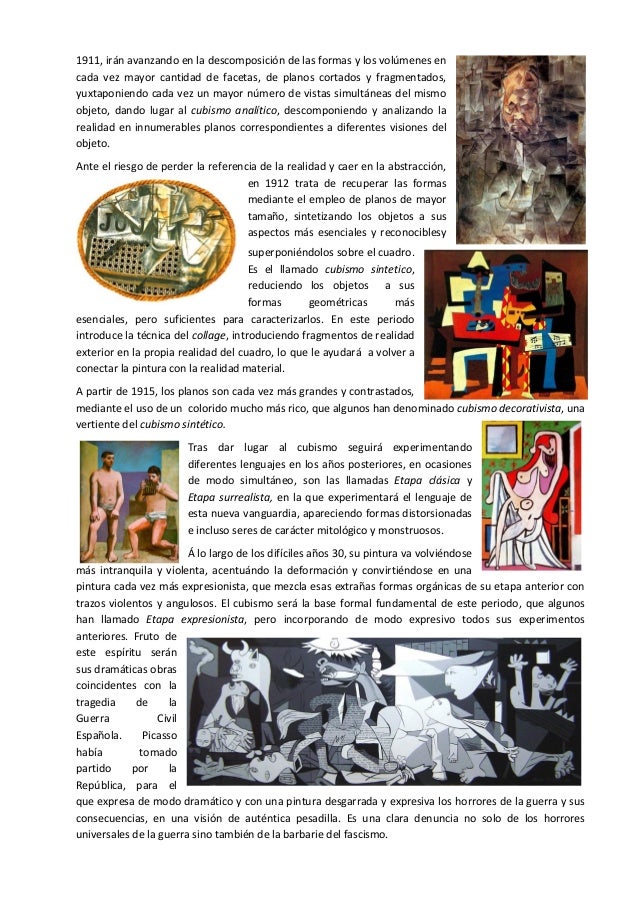 Resumen De Estandares De Aprendizaje Las Vanguardias Fauvismo Cubis
