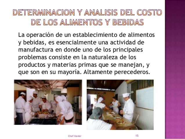 Qu Es La Estandarizacion De Alimentos Y Bebidas