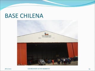 BASE CHILENA 28/2/2012 GEORDANDI ALVES BARRETO 
