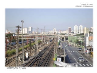 ESTUDO DE CASO
ESTAÇÕES INTERMODAIS
SITUAÇÃO ATUAL
 