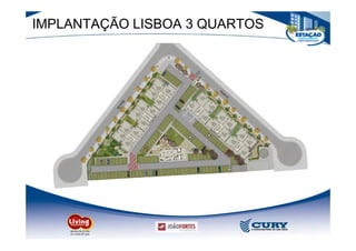IMPLANTAÇÃO LISBOA 3 QUARTOS
 