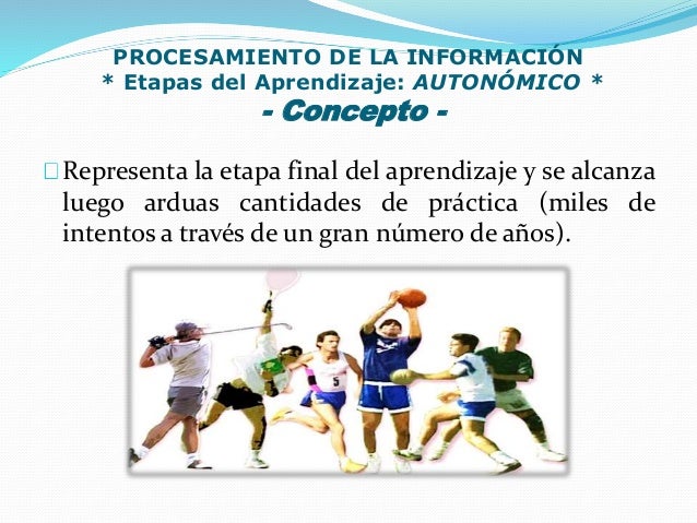Aprendizaje Motor Etapas