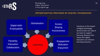 Reimagining Higher Education in the digital age | PPTX