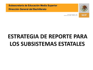 CRONOGRAMA DE ACTIVIDADESDiagnósticos por plantel: 23 de agosto a 3 de septiembre.Recepción en cada subsistema de los formatos de “Lista de cotejo” correspondientes a sus planteles: 6 a 10 de septiembre.Validación de diagnósticos por subsistema: 13 de septiembre a 1° de octubre.Elaboración de reporte por subsistema en el formato “Informe de resultados del autodiagnóstico”: 4 al 8 de octubre.Recepción de reportes en DGB: 11 a 15 de octubre.Informe a SEMS: 29 de octubre.Presentación de solicitudes de evaluación  de planteles seleccionados en atención a la convocatoria emitida por el COPEEMS (prevista para finales del mes de octubre).