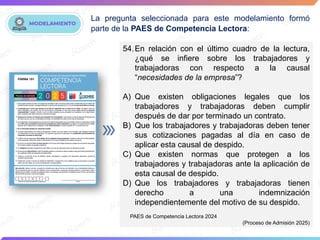 ESTRATEGIAS DE COMPRENSION LECTORA PAES 2025 | PPTX