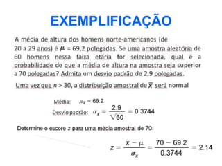 EXEMPLIFICAÇÃO
 