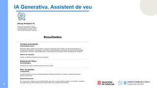20
IA Generativa. Assistent de veu
 